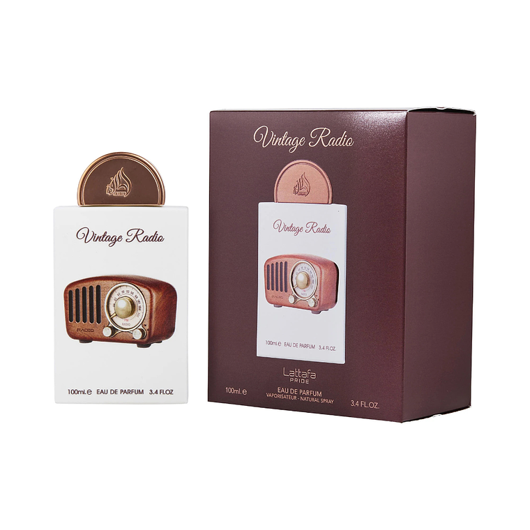 Vintage Radio de Lattafa Edp 100ml Unisex 1