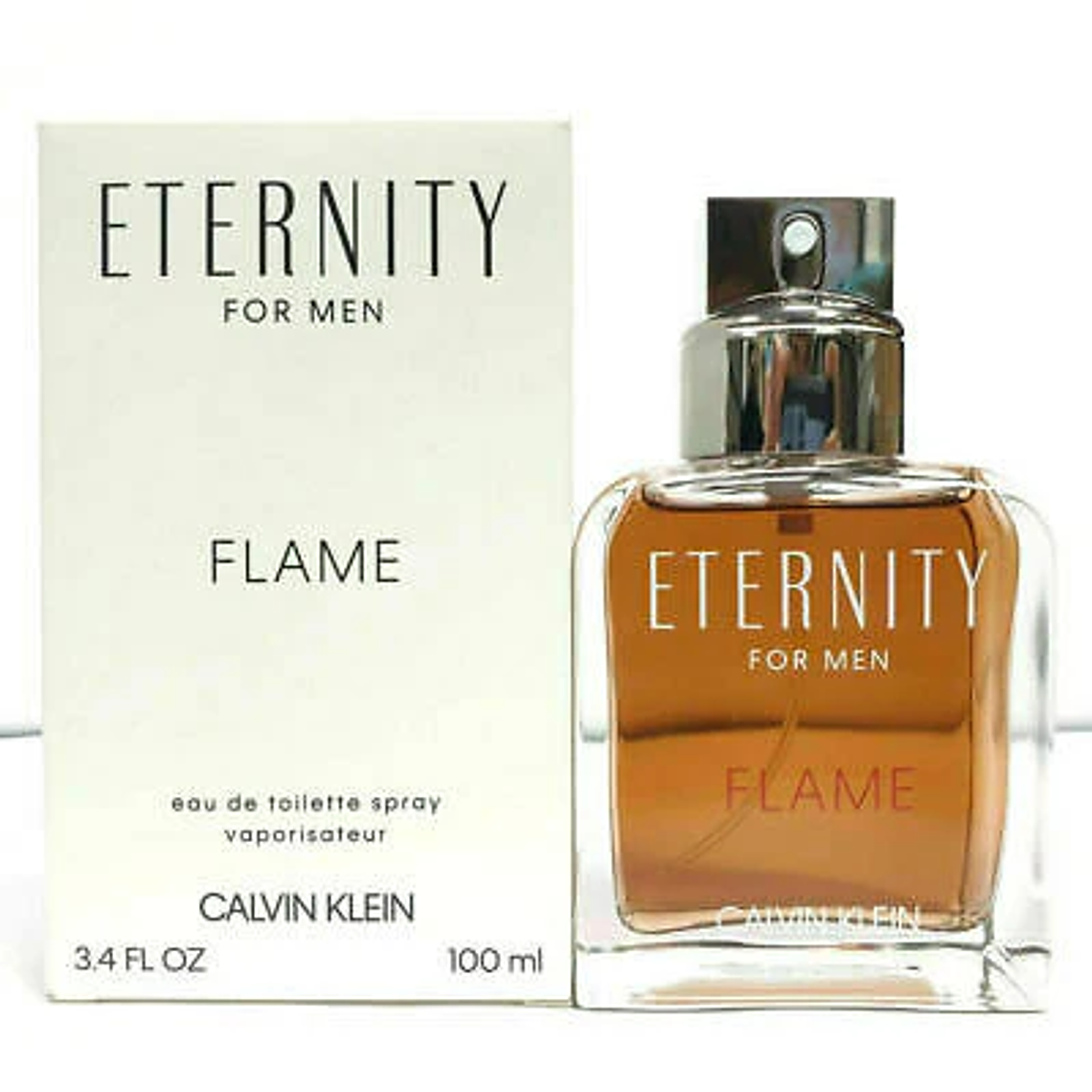 Tester Eternity Flame de Calvin Klein Edt 100 ml Hombre 1