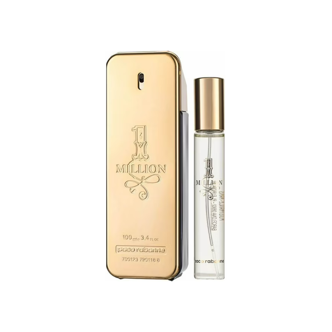 Estuche One Million de Paco Rabanne Edt 100ml + miniatura 2