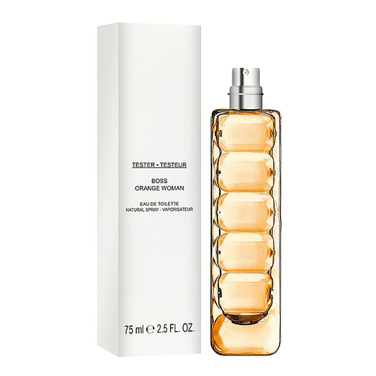 Tester Orange de Hugo Boss(Sin TAPA) Edt 75ml Mujer 1