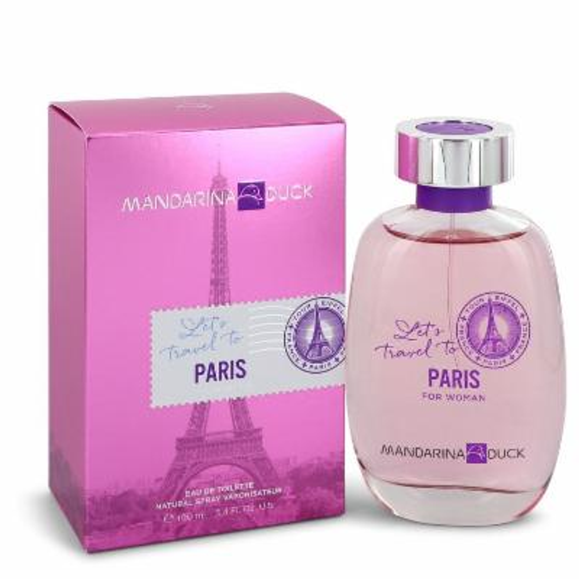 Let's Travel To Paris De Mandarina Duck Edt 100ml Hombre 1