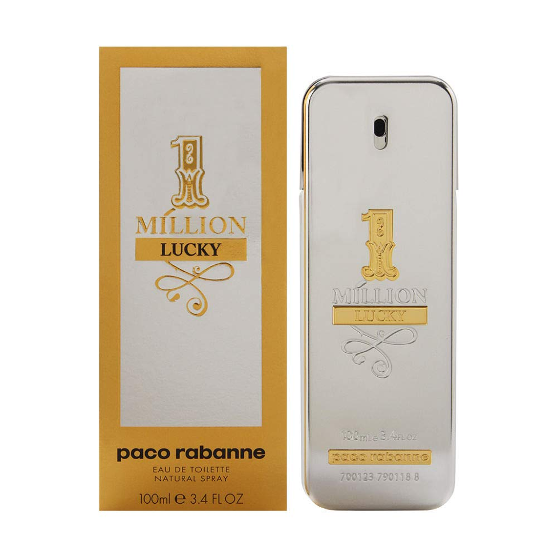 One Million Lucky de Paco Rabanne Edt 100ml Hombre 1