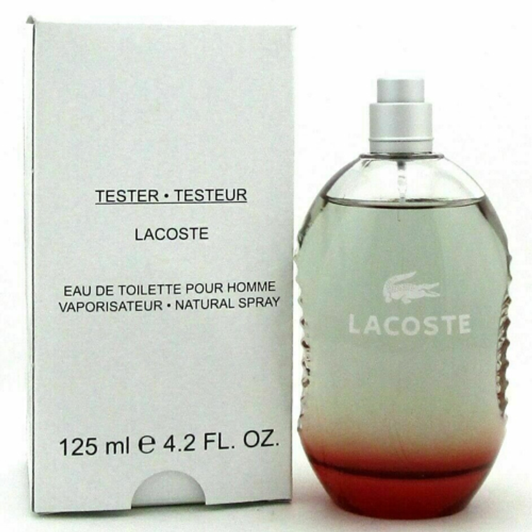 Tester Lacoste Red de Lacoste Edt 125ml Hombre (sin tapa) 2