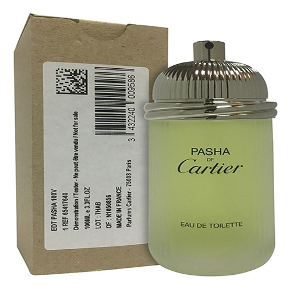 Tester Pasha de Cartier Edt Man 100ml Hombre 1
