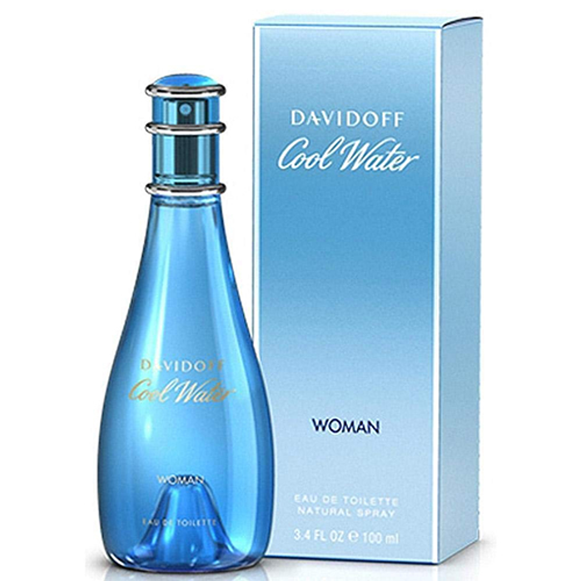 Cool Water de Davidoff Edt 100ml Mujer 3