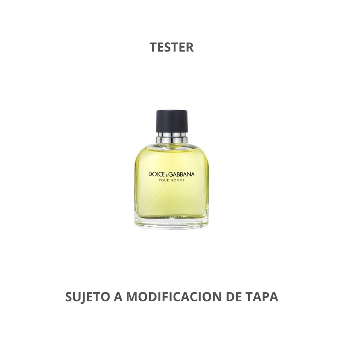 Tester Dolce&Gabbana Pour Homme Edt 125ml Hombre 1