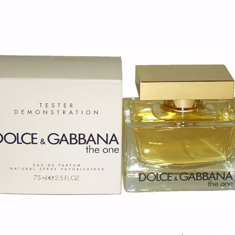 Tester The One Dolce & Gabbana Edp Women 75ml 3