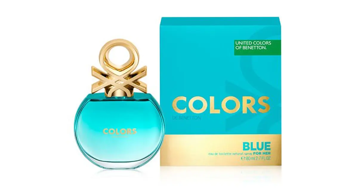 Benetton Colors Blue Mujer Edt 80 ml