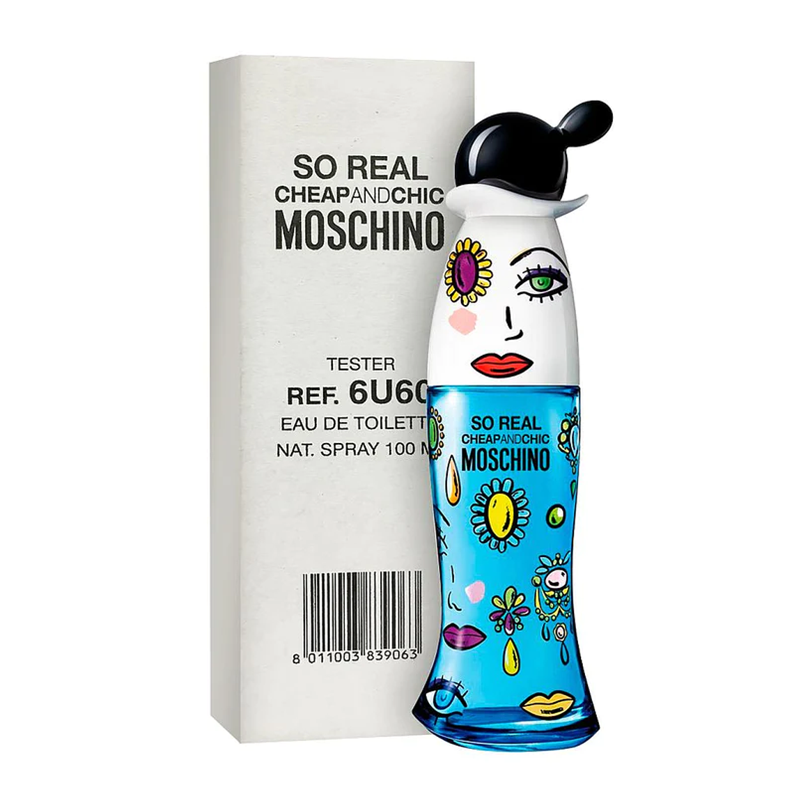 Tester Cheap & Chic So Real de Moschino Edt 100ml Mujer (sin tapa) 1