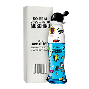 Tester Cheap & Chic So Real de Moschino Edt 100ml Mujer (sin tapa)