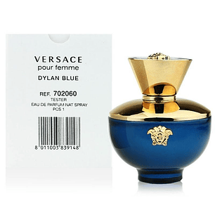 Tester Dylan Blue Pour Femme de Versace Edp 100 ml (sin tapa)