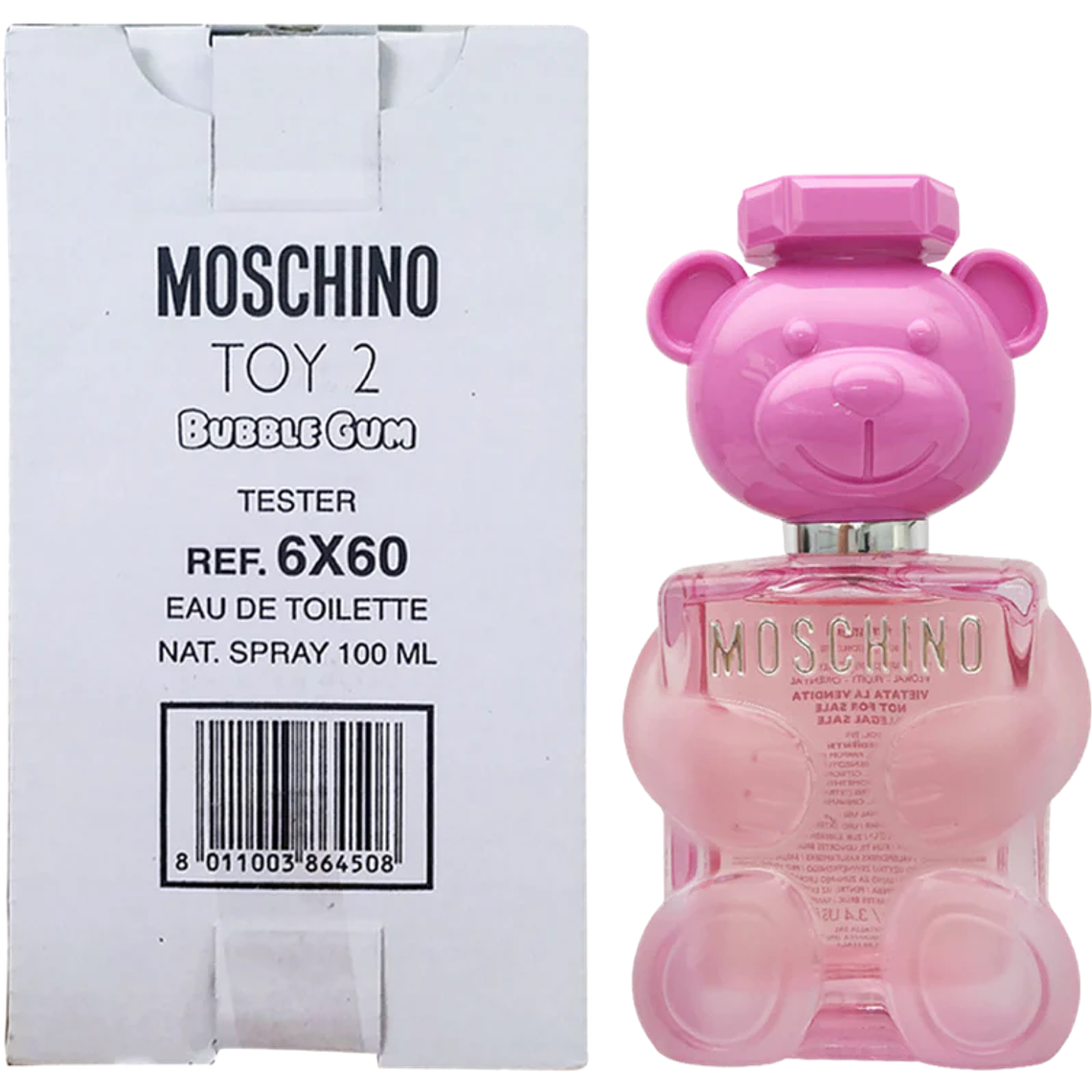Tester Toy 2 Bubble Gum de Moschino Edp 100 ml 3