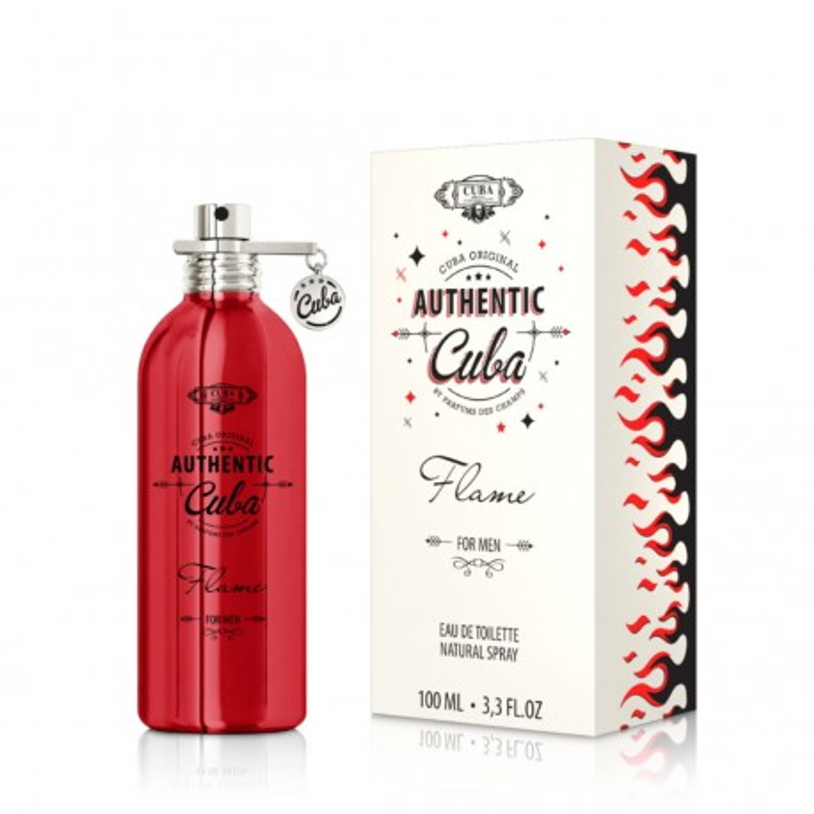 Cuba Authentic Flame for Men Edt 100 ml 1