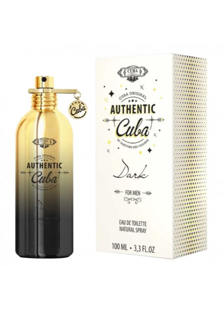 Cuba Authentic Dark for Men Edt 100 ml