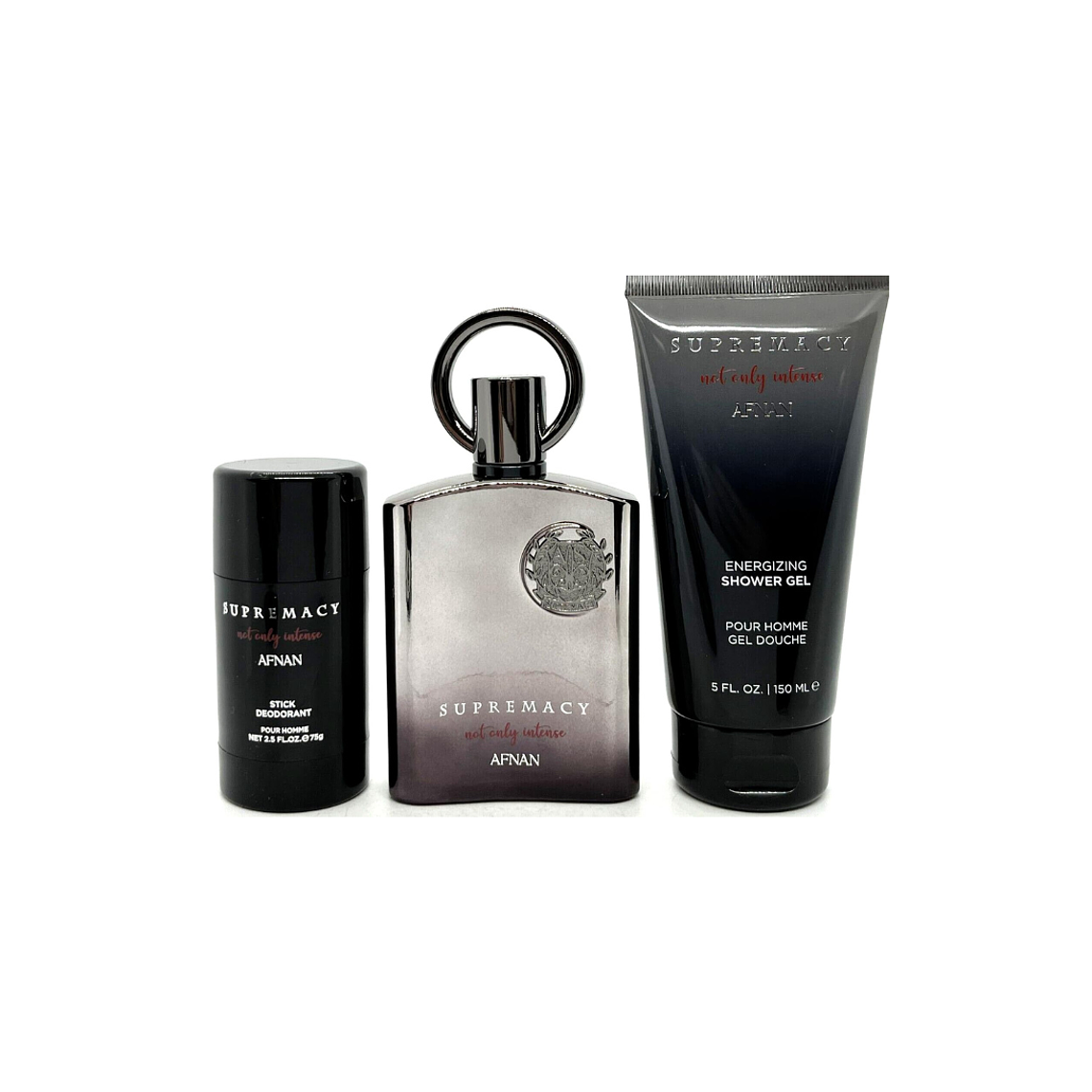 Estuche Supremacy Not Only Intense 3 pcs de Afnan Edp 100ml 2