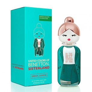 Sisterland Green Jasmine de United Colors of Benetton Edt 80 ml Mujer