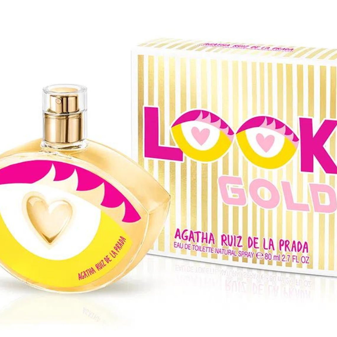 Look Gold de Agatha Ruiz de la Prada Edt 80 ml 1