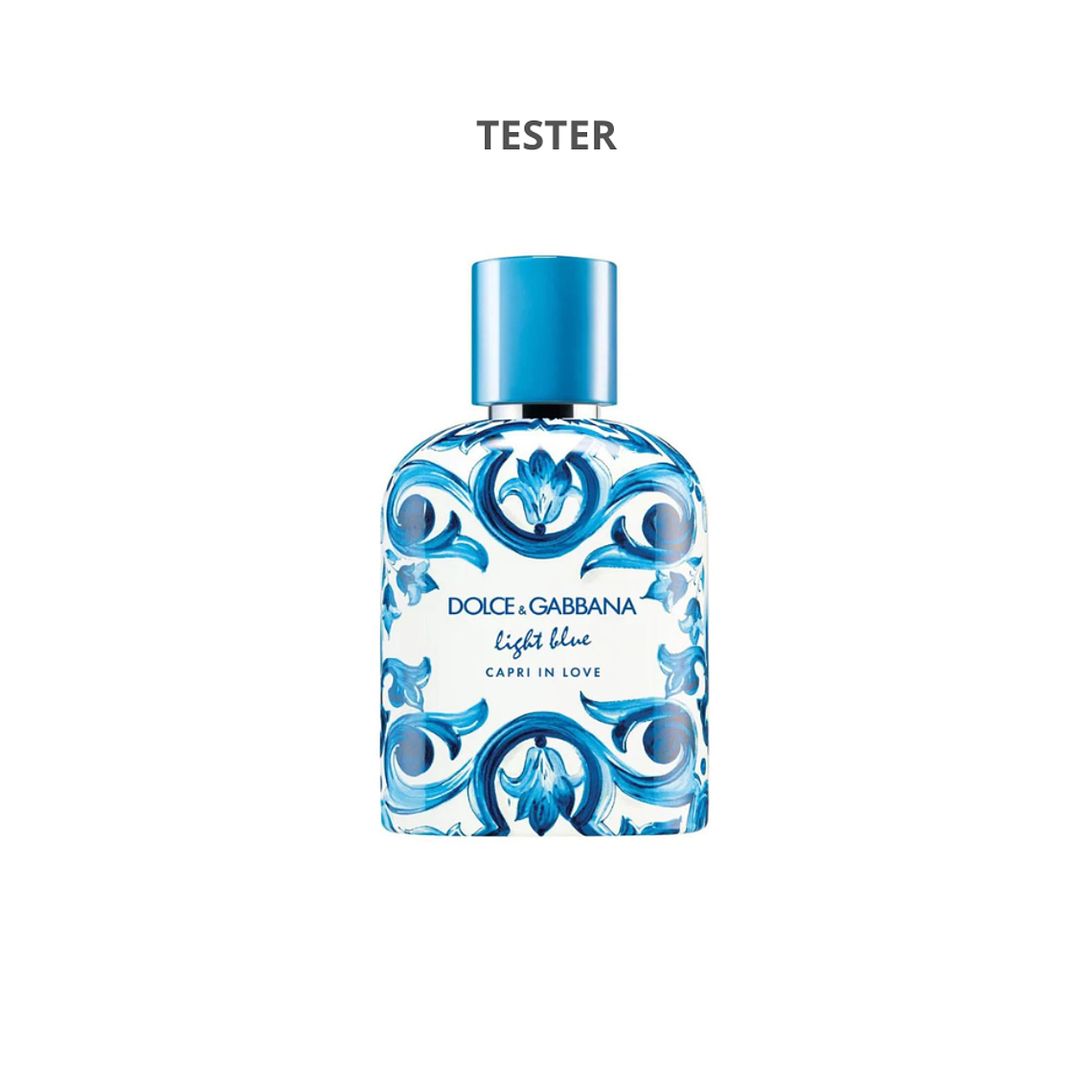 Tester Light Blue Capri In Love de Dolce & Gabbana Edp 100ml  1