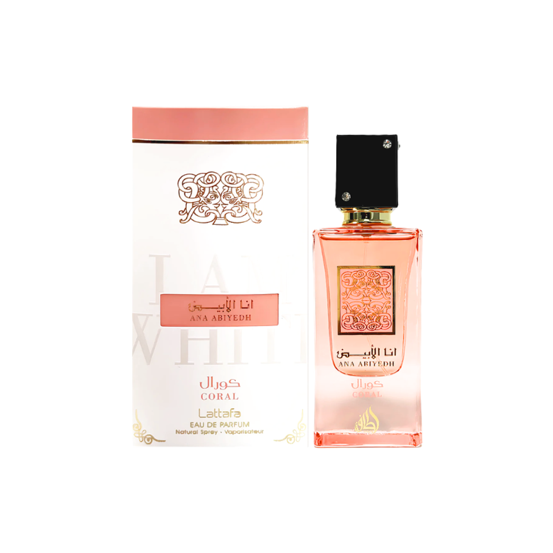 Ana Abiyedh Coral de Lattafa Edp 60ml 1