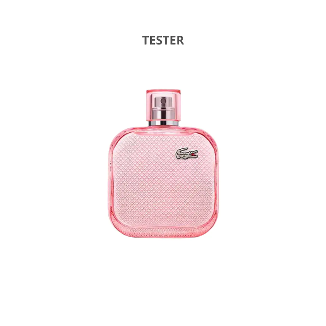 Tester L.12.12 Rose Sparkling de Lacoste EDT 100ml Mujer 1