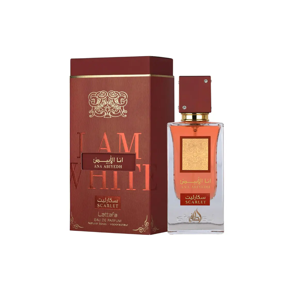 Ana Abiyedh Scarlet de Lattafa Edp 60ml  1
