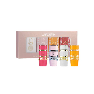 Set Yara Collection de Lattafa Edp 4 x 25ml