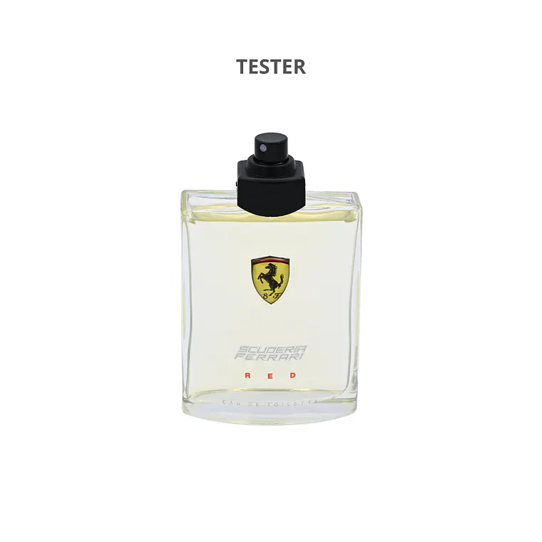 Tester Scuderia Ferrari Red de Ferrari Edt 125ml Hombre 1
