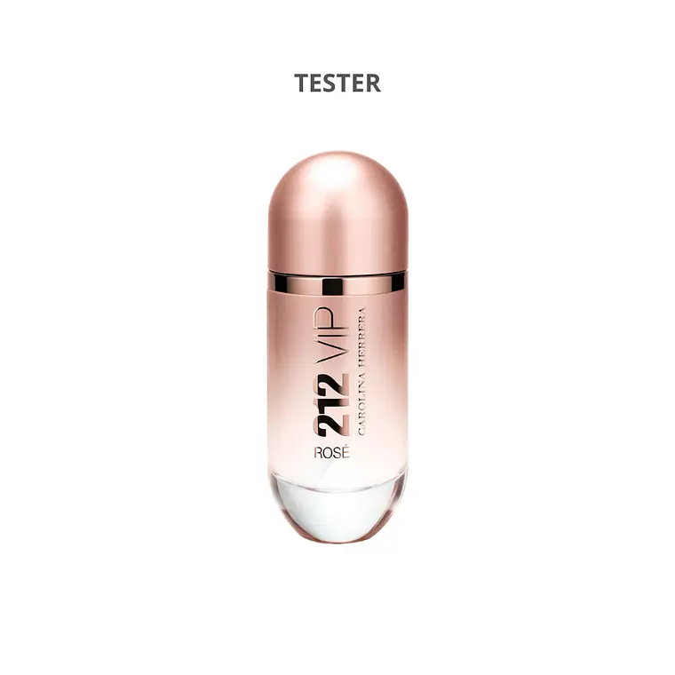 Tester 212 VIP Rosé de Carolina Herrera Edp 80ml Mujer 1