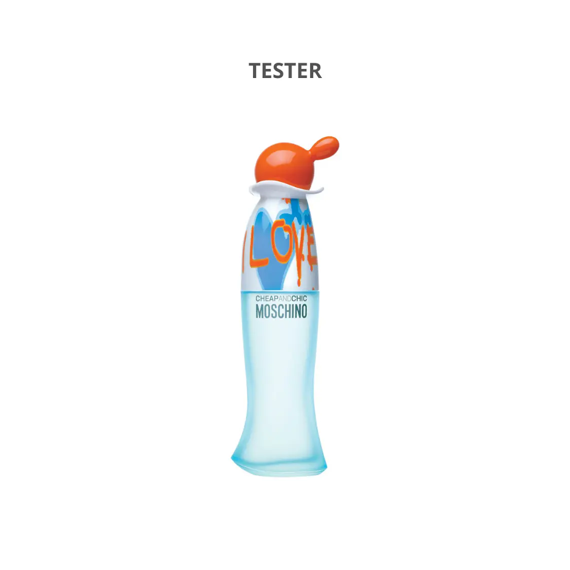 Tester Cheap & Chic I Love Love de Moschino Edt 100ml Mujer (sin tapa) 1