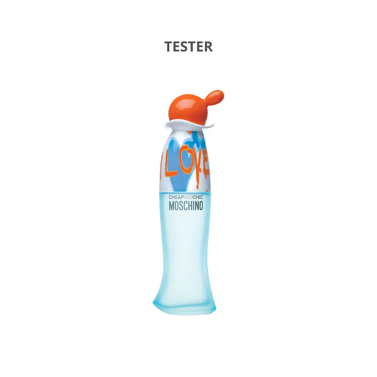 Tester Cheap & Chic I Love Love de Moschino Edt 100ml Mujer (sin tapa) 1