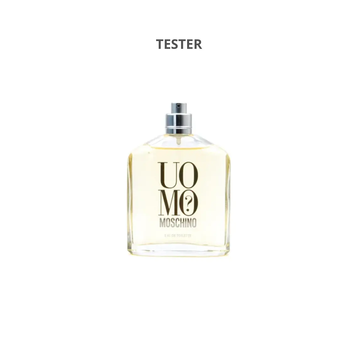 Tester Uomo? de Moschino Edt 100ml Hombre (sin tapa) 1