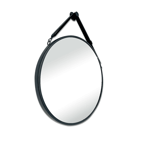 Espejo Decorativo Redondo Negro Joytek ELK001 / 60cm de Diámetro 1