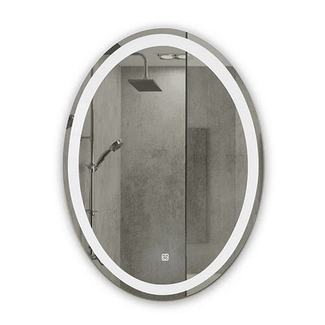 Espejo Led Ovalado Touch Joytek 80x60 cm LS114 1
