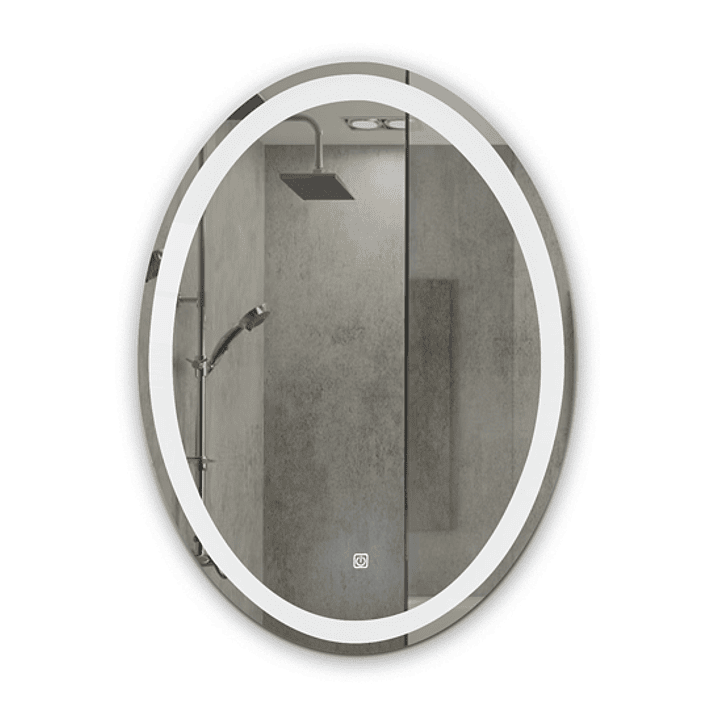 Espejo Led Ovalado Touch Joytek 80x60 cm LS114 1