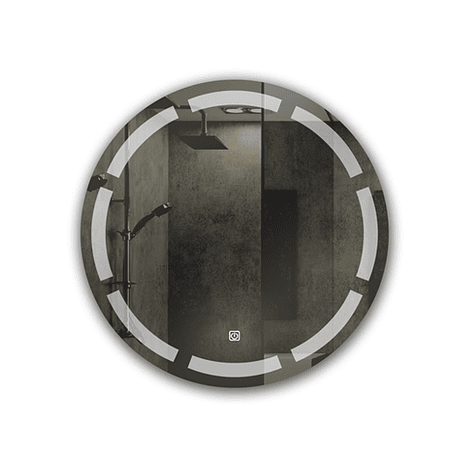 Espejo Led Redondo Líneas Joytek 60X60 L196 1