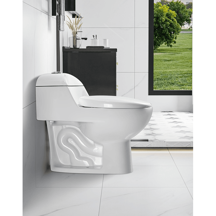 WC One Piece Joytek 2006 Descarga a Piso 30 cm 6