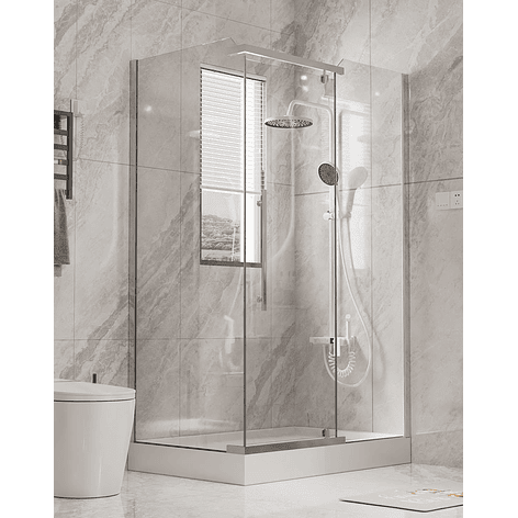 Shower 120x80x200 cm 5mm Mampara Rectangular Transparente 6