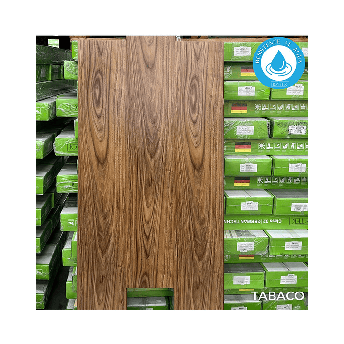 Piso Flotante Resistente al Agua 8 mm Laurel 122 cm x 20 cm 2.44 m2 4