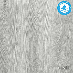 Piso Flotante Resistente al Agua 8 mm SILVER 122 cm x 20 cm 2.44 m2