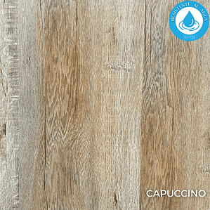 Piso Flotante Resistente al Agua 8 mm CAPUCCINO 122 cm x 20 cm  2.44 m2