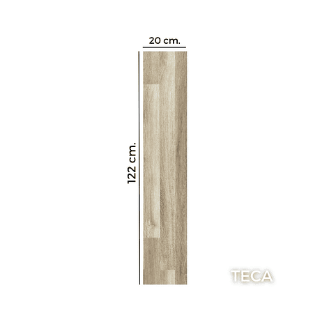 Piso Flotante 8 mm TECA 122 cm x 20 cm 2.44 m2 (1 Caja 10 Uni) 3