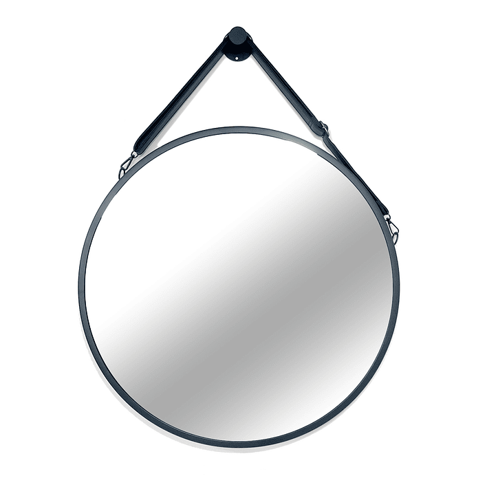 Espejo Decorativo Redondo Negro Joytek ELK001 / 60cm de Diámetro 3