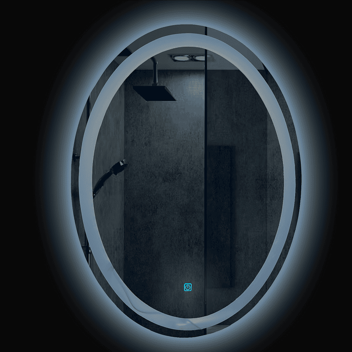 Espejo Led Ovalado Touch Joytek 80x60 cm LS114 2