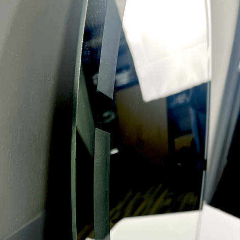 Espejo Led Redondo Líneas Joytek 60X60 L196 2