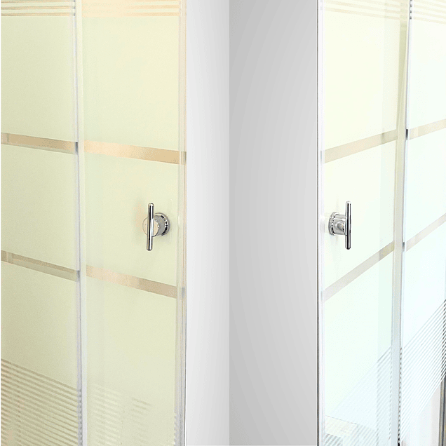 Shower Door 70x70cm 5mm Mampara Recto Banco