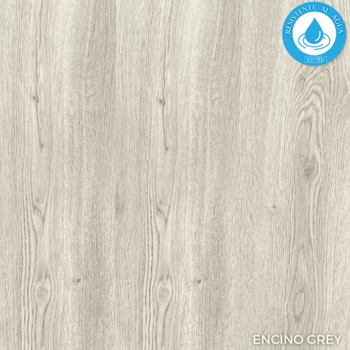 Piso Flotante PREMIUM Resistente al Agua 8 mm ENCINO GREY  122 cm x 20 cm  1.92 m2 (1 Caja 8 Uni) 1