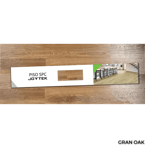 SPC PISO VINILICO 5mm 18,3x123 cm GRAN OAK / 2,25 m2 (1 Caja 10 Uni) 3