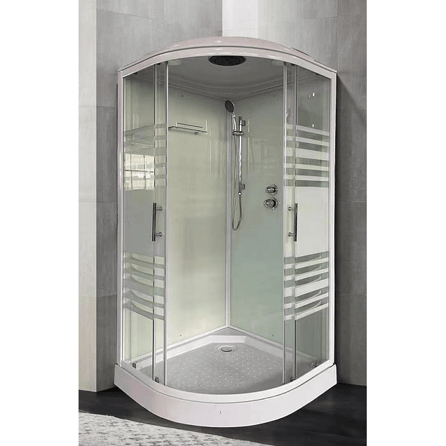 Cabina de Ducha con Diseño Shower Door 90x90x215 cm