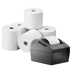 Pack de 30 Rollos de Papel Térmico 80x80mm Joytek
