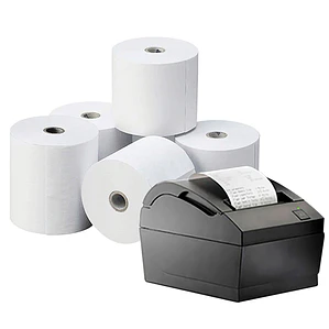 Pack de 50 Rollos de Papel Térmico 80x80mm Joytek